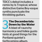 The Times Playlist - Jan 10 The Times Playlist - Jan 10